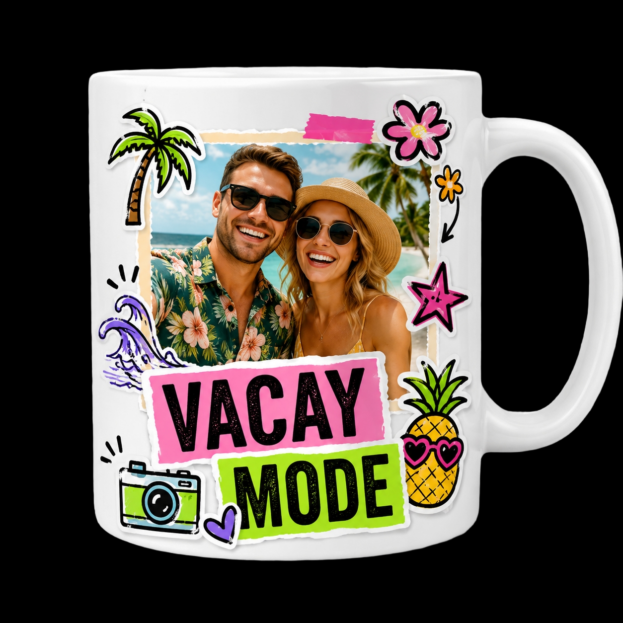 Vacay Mode Photo Mug