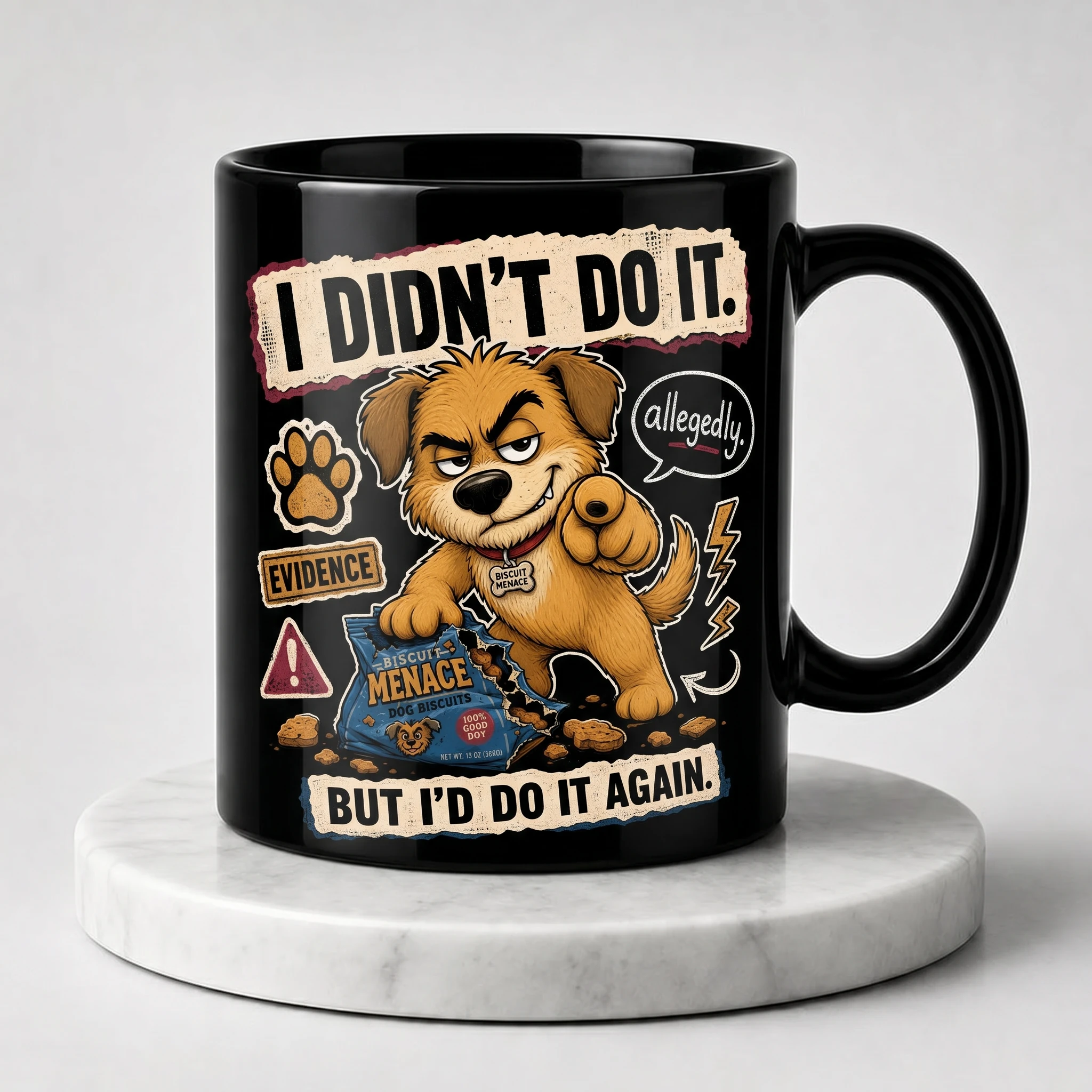 I Didn't Do It Bixby Crumb Meme Mug
