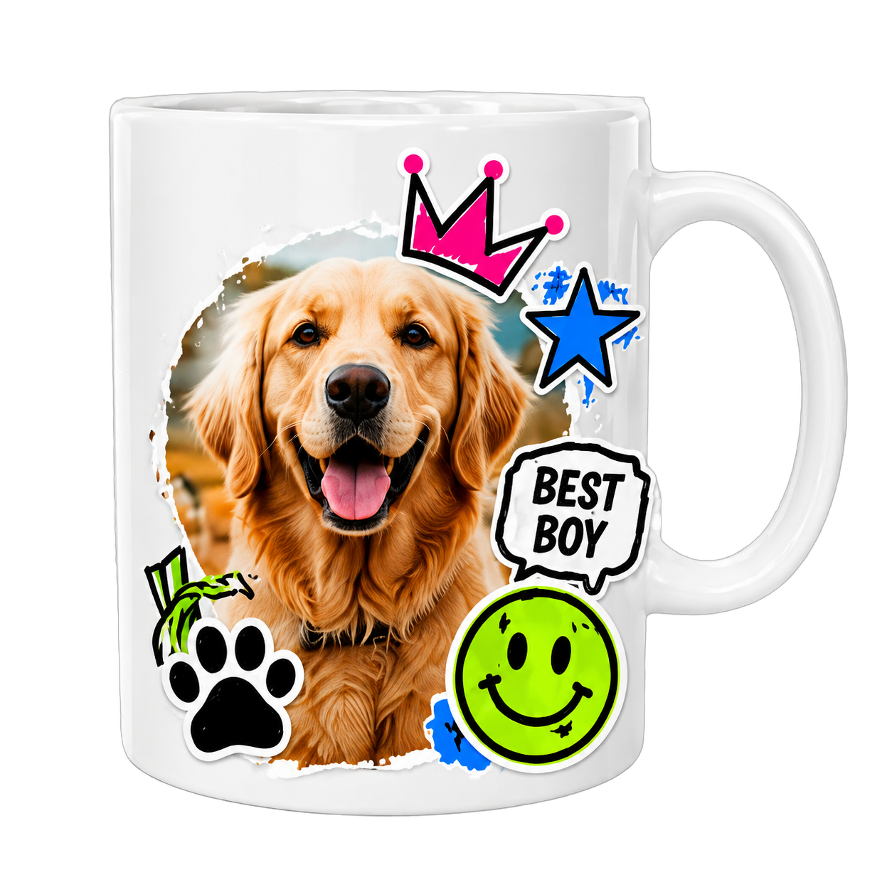 Best Boy custom pet mug