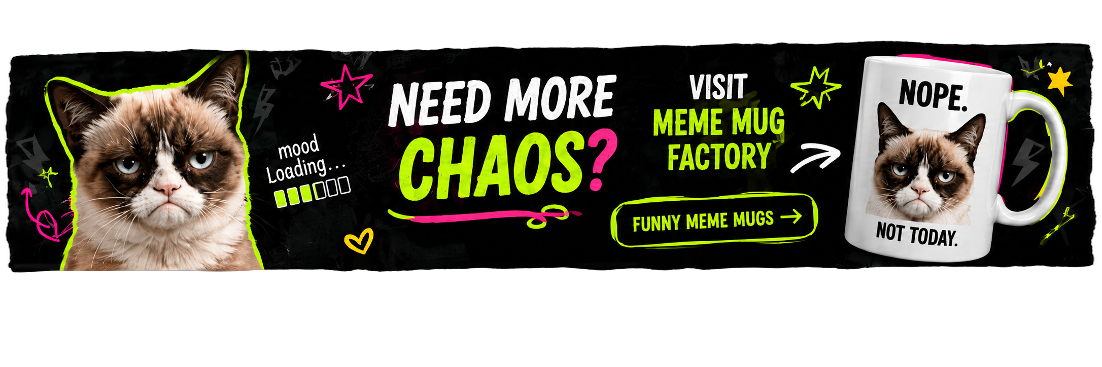 Need more chaos compact banner
