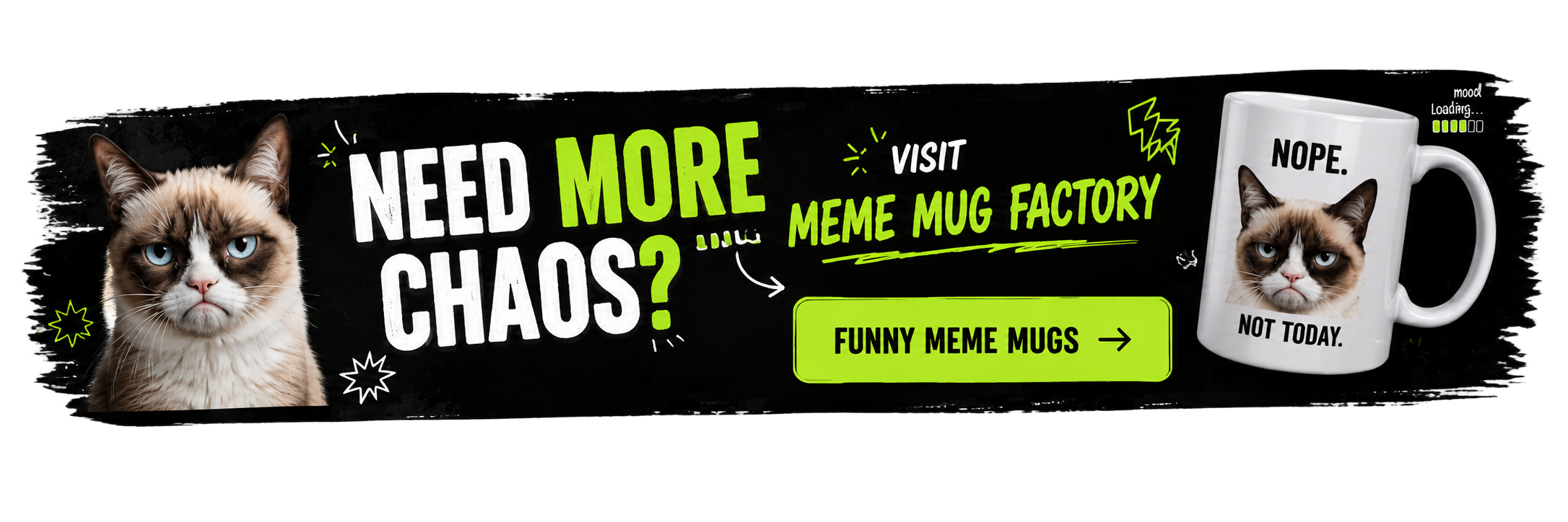 Need more chaos? Visit Meme Mug Factory